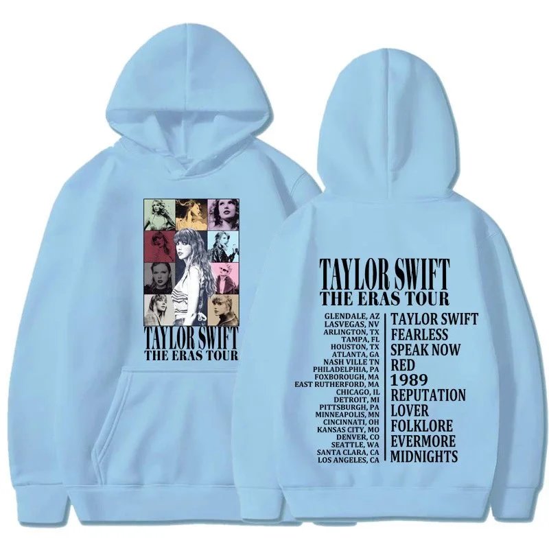 Design Taylor Swift The Eras Tour Black Hoodie - 27