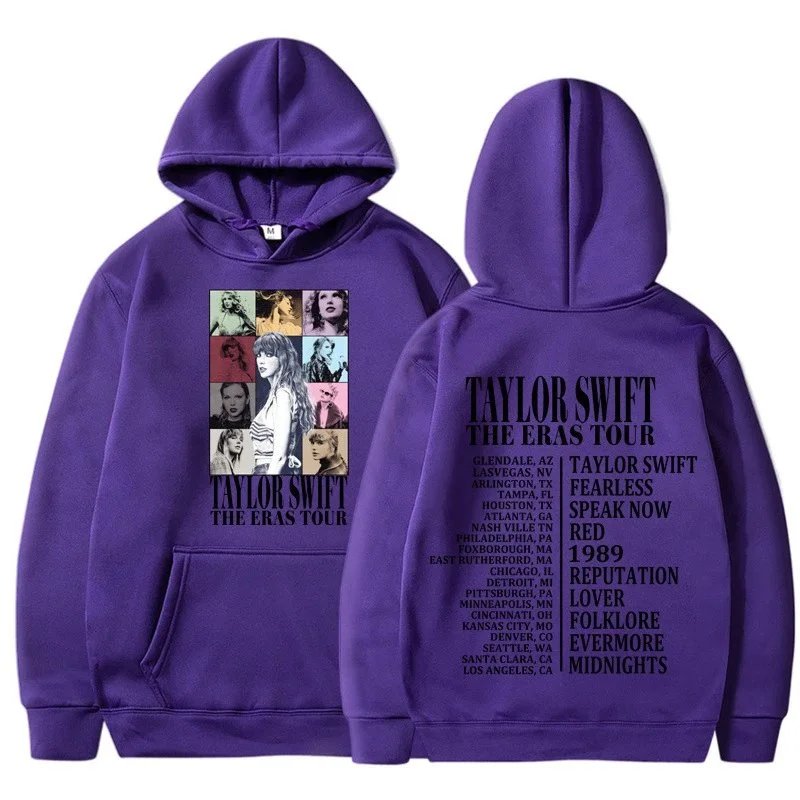 Design Taylor Swift The Eras Tour Black Hoodie - 33