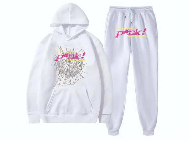 Unbranded Tracksuits Spiderweb Graphic Hoodie and Joggers Set product detail image 4