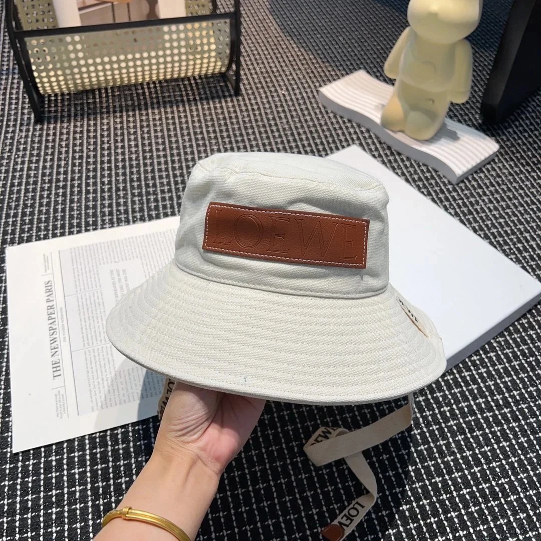 Prada Logo-Embellished Distressed White Bucket Hat - 12