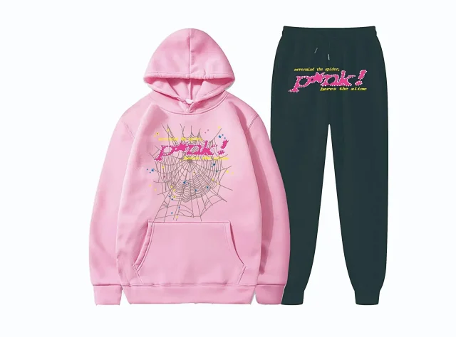 Unbranded Tracksuits Spiderweb Graphic Hoodie and Joggers Set product detail image 12
