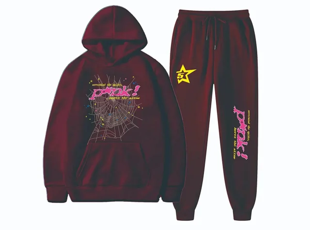 Unbranded Tracksuits Spiderweb Graphic Hoodie and Joggers Set product detail image 27