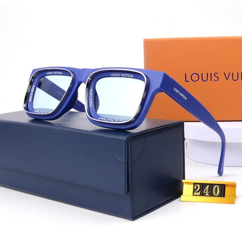 Design Oversized Square Frame Gradient Gray Sunglasses - 7