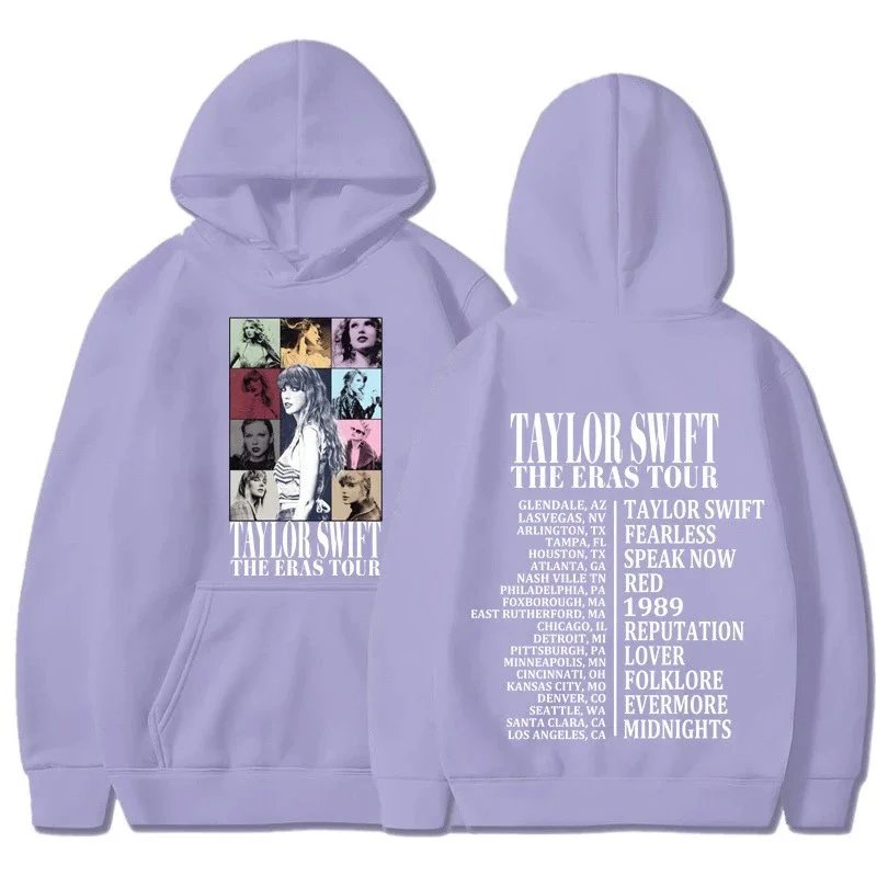 Design Taylor Swift The Eras Tour Black Hoodie - 28