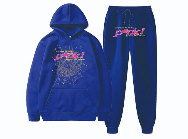 Unbranded Tracksuits Spiderweb Graphic Hoodie and Joggers Set product detail image 6