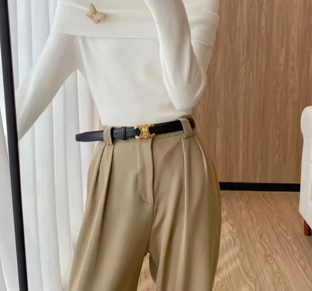 Celine Belts Triomphe buckle product detail image 1