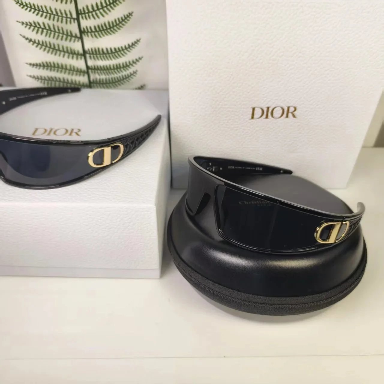 Dior So Real Beige Acetate Sunglasses - 6