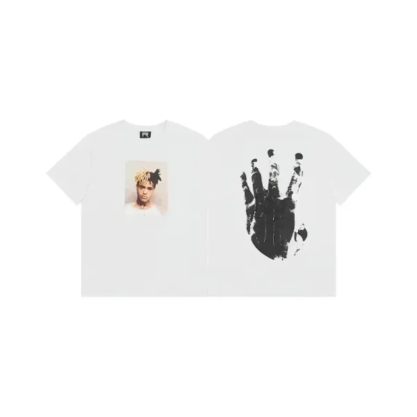 Cactus Jack x XXXTentacion Photo Print T-Shirt White - 1