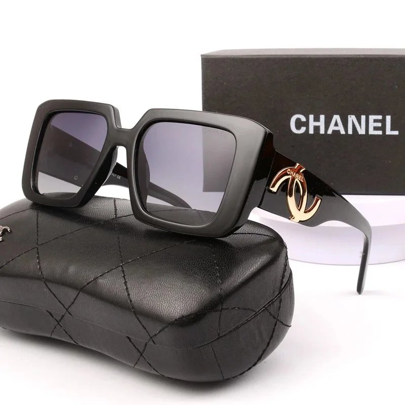 Chanel Oversized Cat-Eye Tortoiseshell Sunglasses - 4