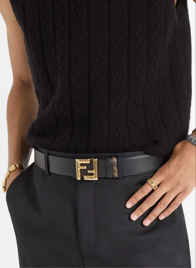 Hugo Boss Belts Reversible belt gift set with interchangeable buckles product detail image 5