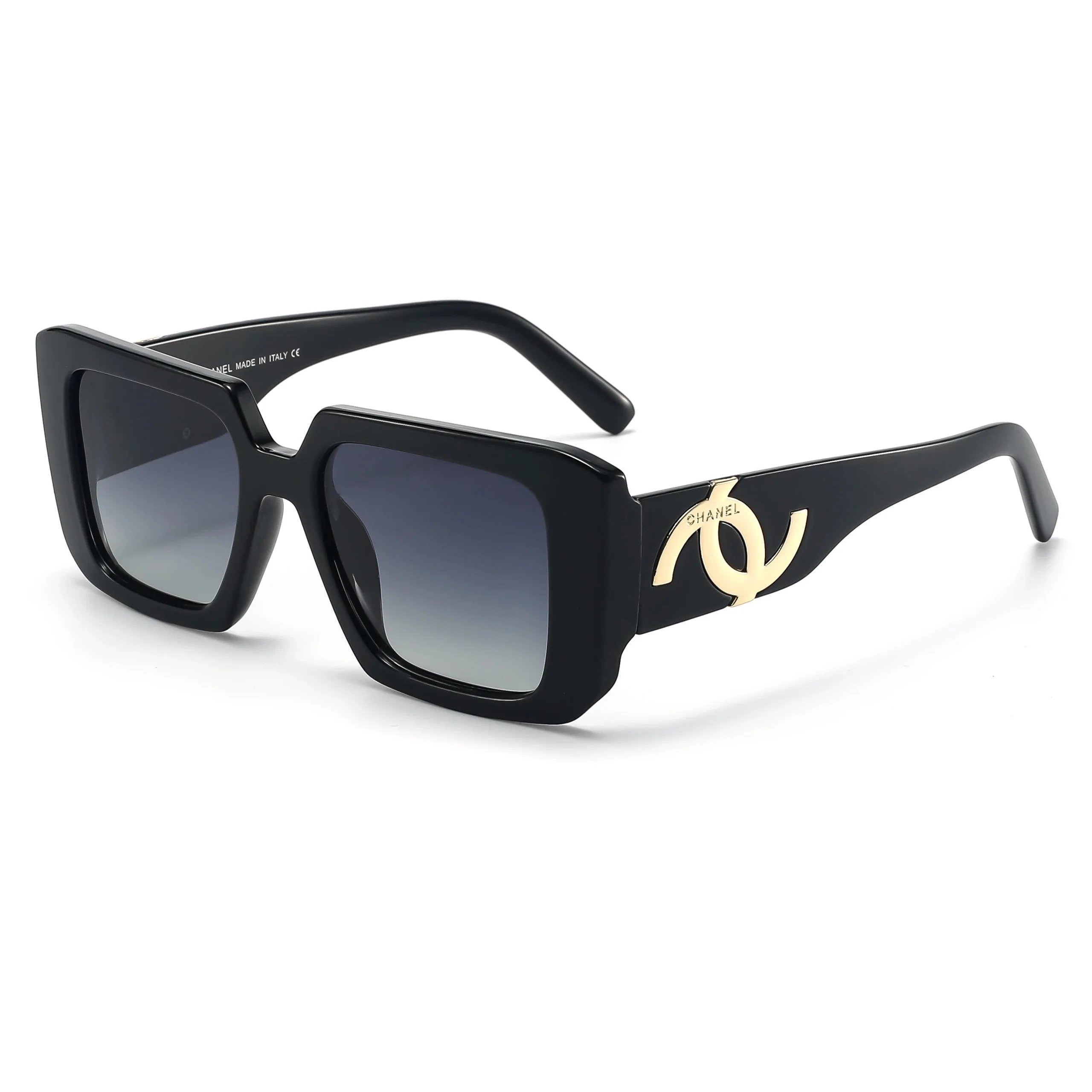 Chanel Oversized Cat-Eye Tortoiseshell Sunglasses - 10