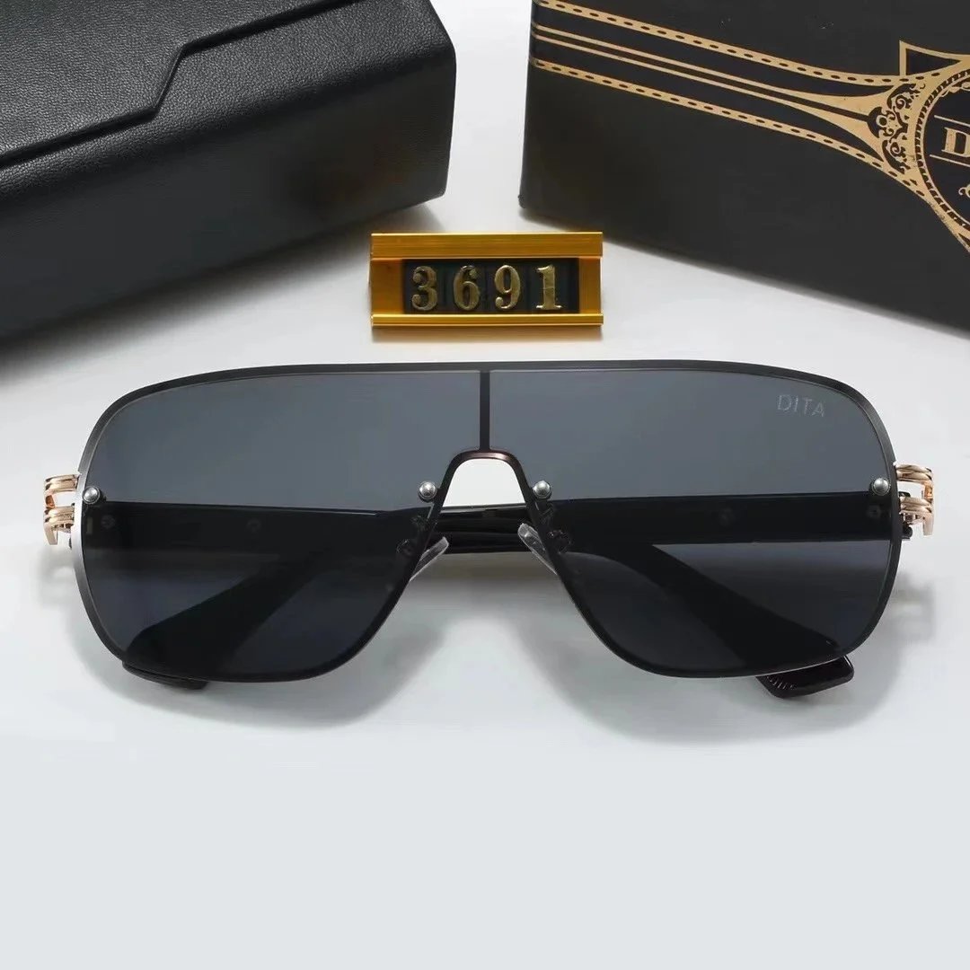 DITA 7391 Black Gradient Aviator Sunglasses - 4