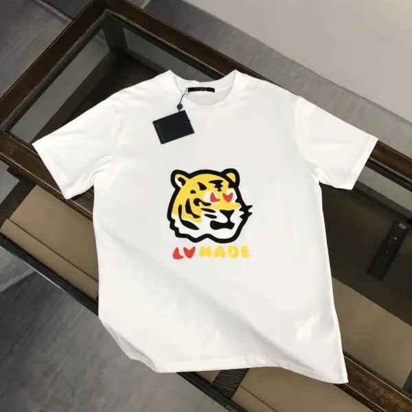 Human Made Tiger Graphic White T-Shirt - 1