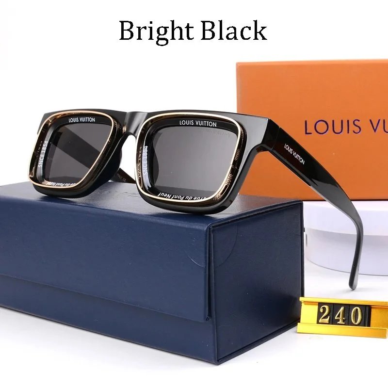 Design Oversized Square Frame Gradient Gray Sunglasses - 6