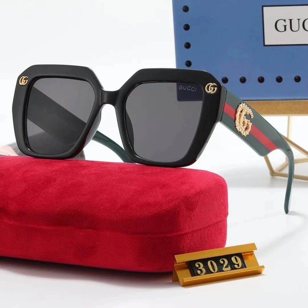 Gucci GG Marmont Oversized Square Sunglasses Black - 9