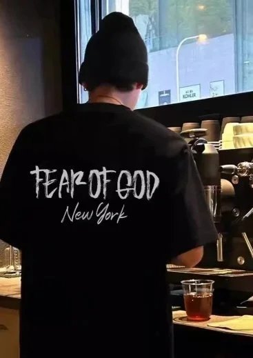 Fear of God T-Shirts Logo and Graphic Print image 4