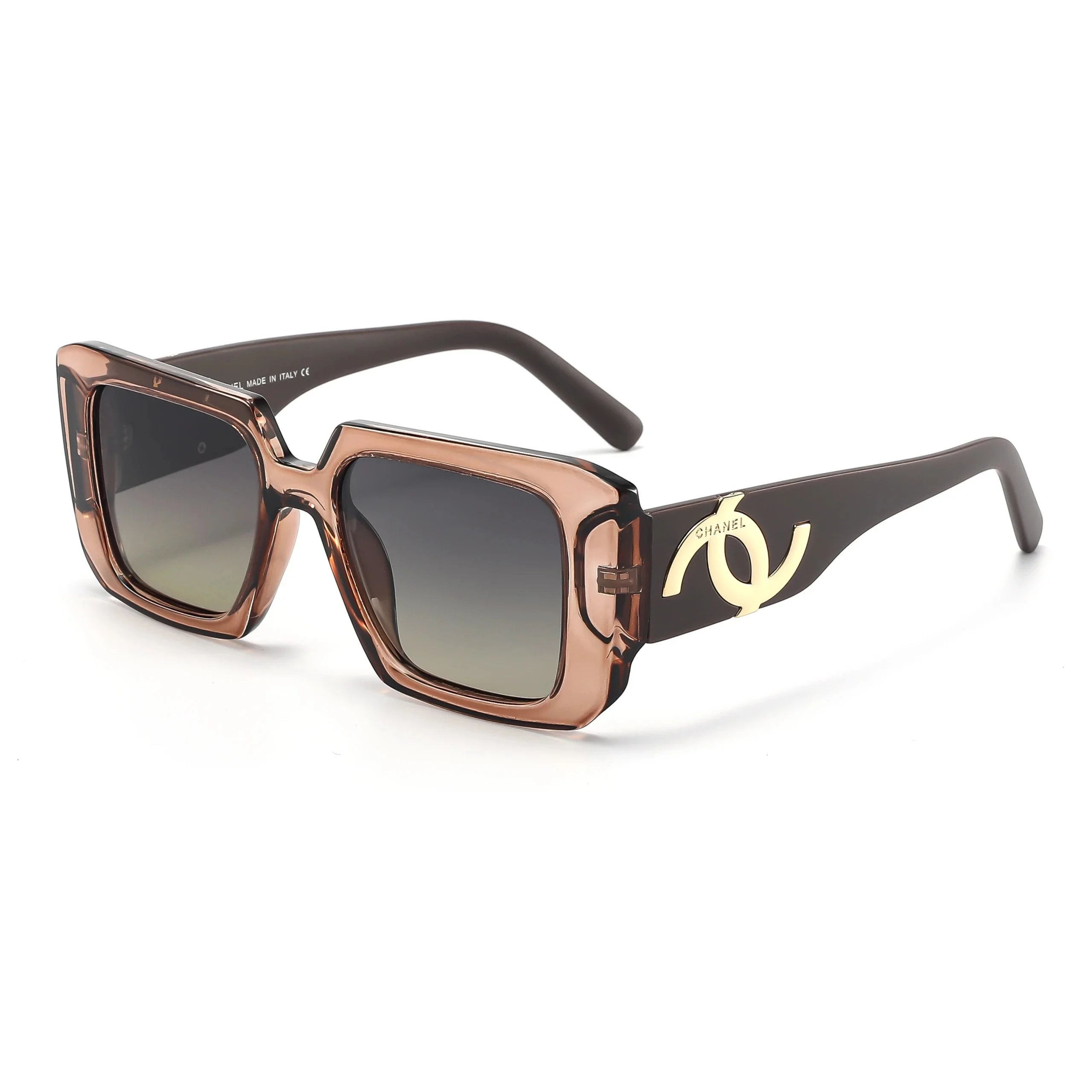 Chanel Oversized Cat-Eye Tortoiseshell Sunglasses - 5