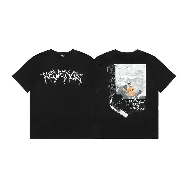 Revenge T-Shirts Graphic Print Short-Sleeve T-Shirt — DD-023