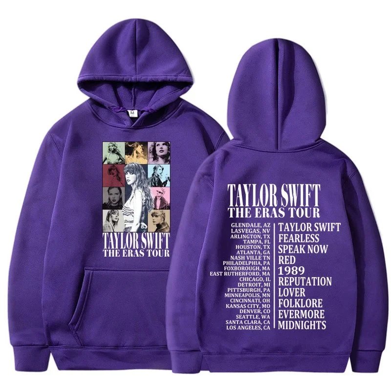 Design Taylor Swift The Eras Tour Black Hoodie - 32