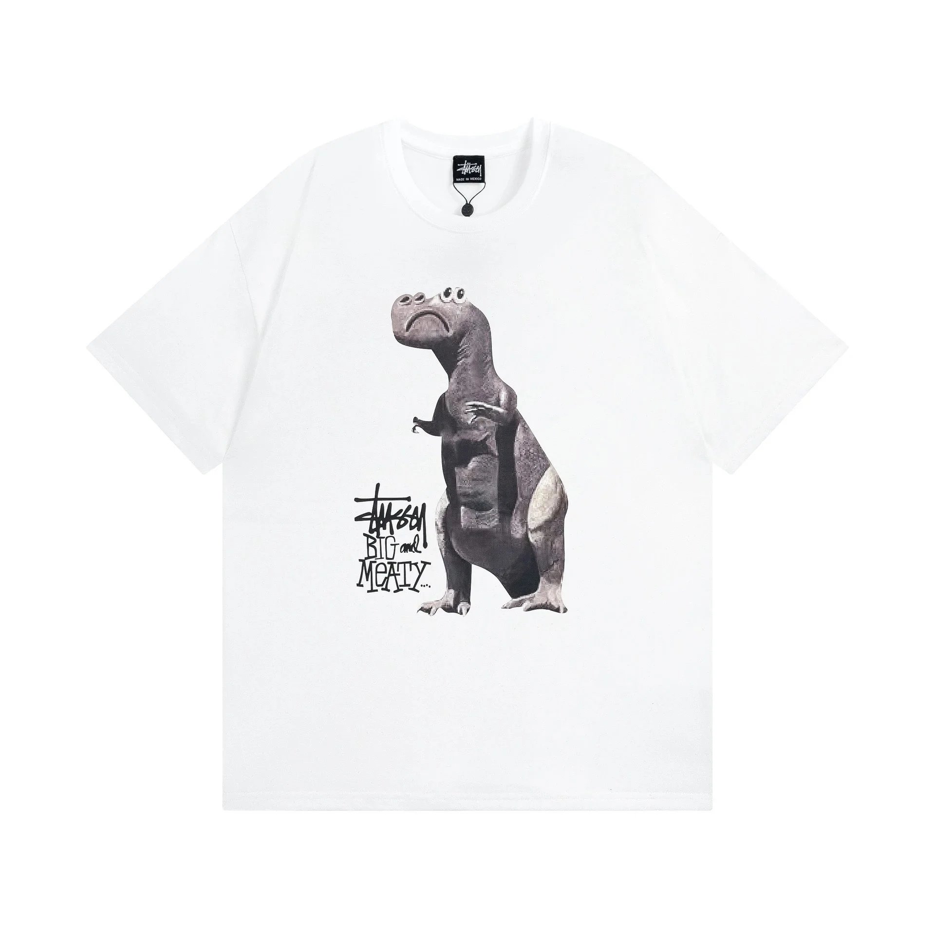 Stussy Logo Tee White T-Shirt - 18