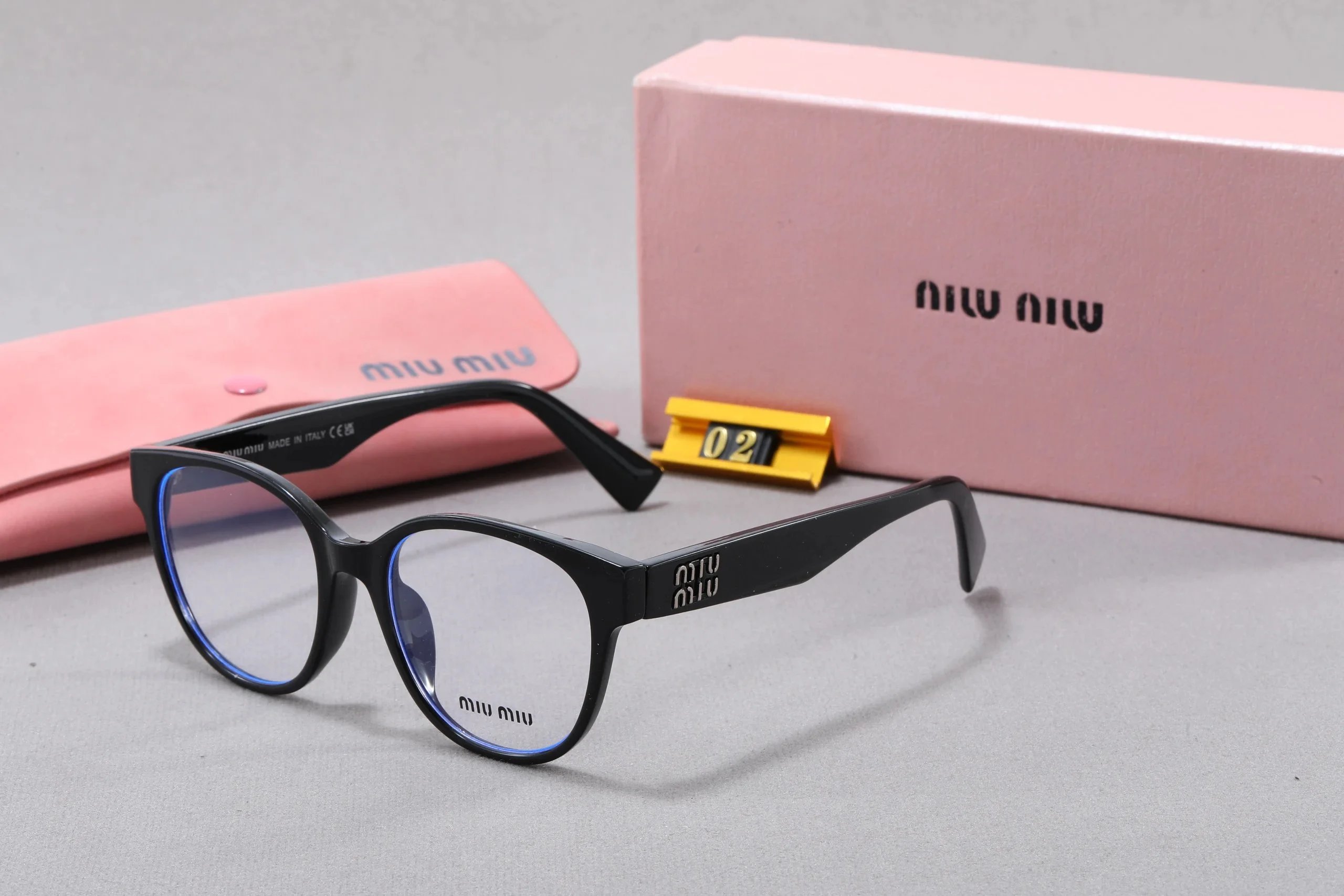 Miu Miu Cat-Eye Acetate Sunglasses Brown - 10