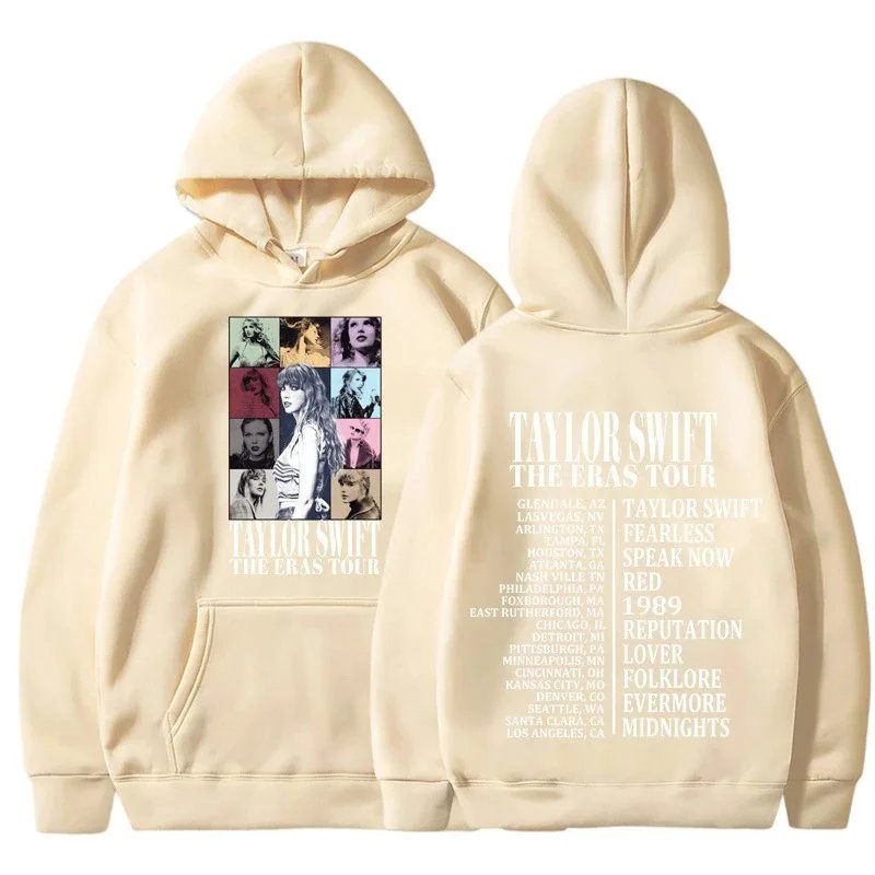 Design Taylor Swift The Eras Tour Black Hoodie - 18