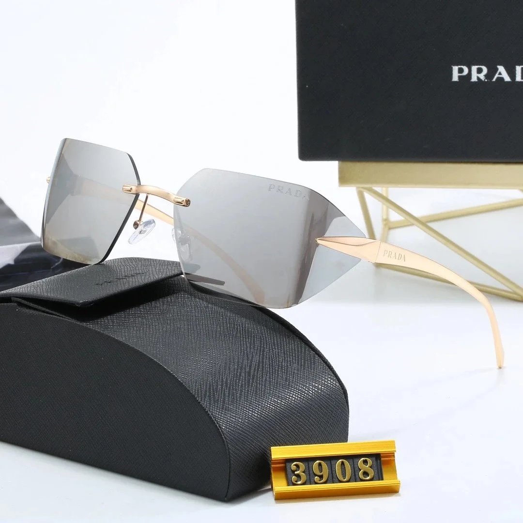 Prada Aviator-Style Gradient Purple Sunglasses - 10