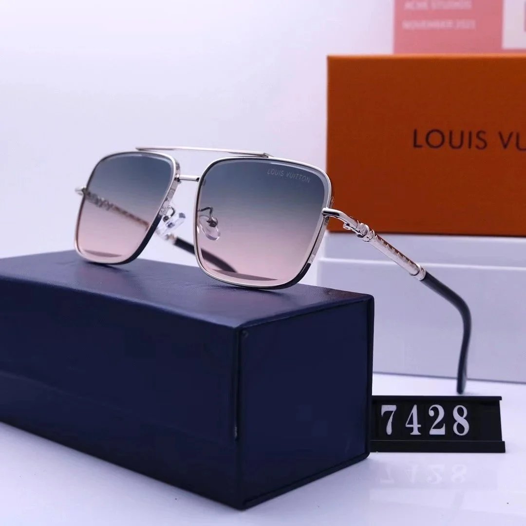 Louis Vuitton Monogram Gradient Pink Aviator Sunglasses - 10