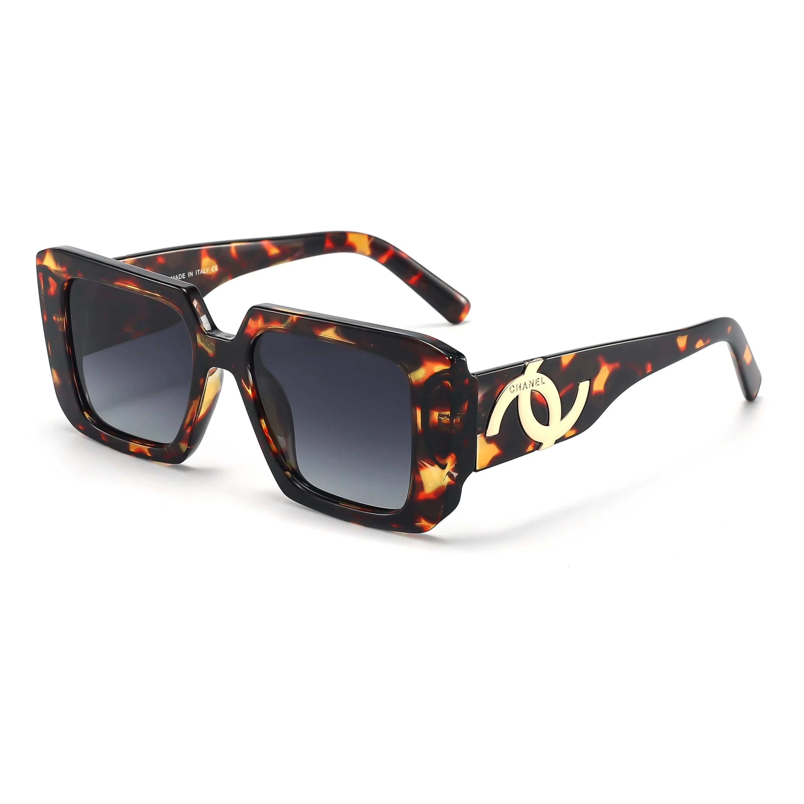 Chanel Oversized Cat-Eye Tortoiseshell Sunglasses - 8
