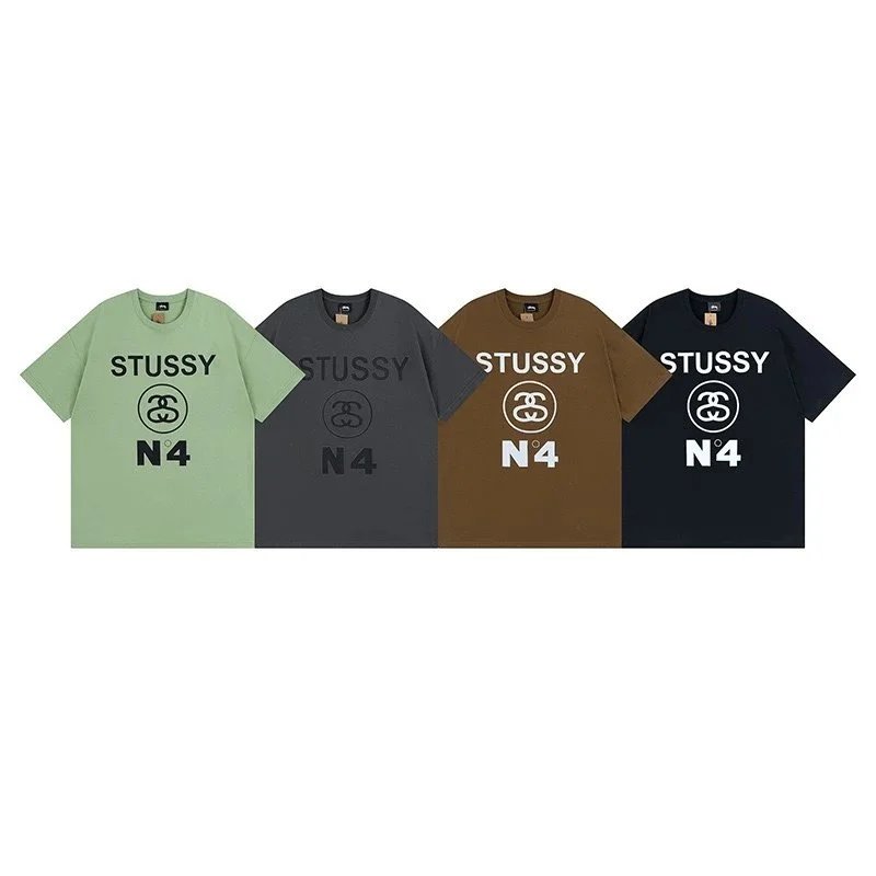 Stussy Logo Tee White T-Shirt - 5