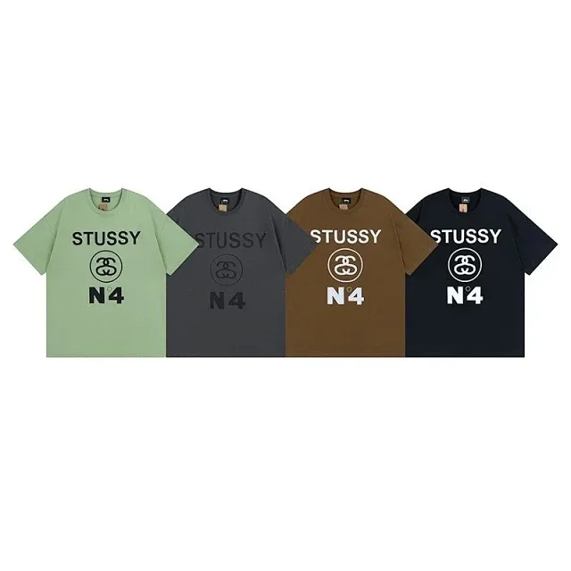 Stüssy T-Shirts Short-Sleeve Logo Print product detail image 4