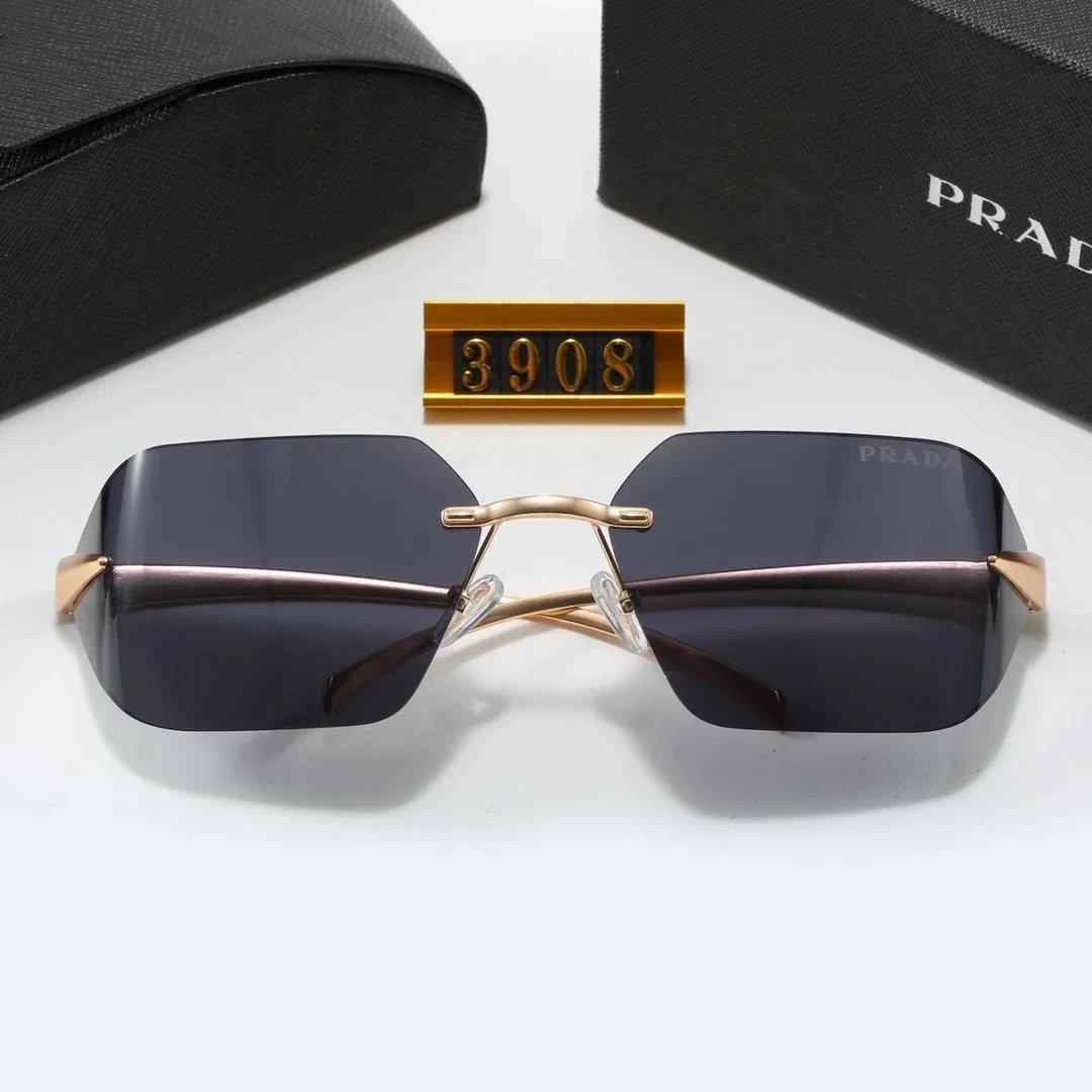 Prada Aviator-Style Gradient Purple Sunglasses - 5