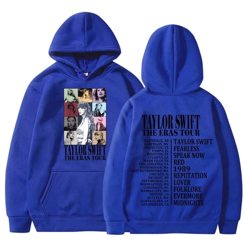 Design Taylor Swift The Eras Tour Black Hoodie - 21