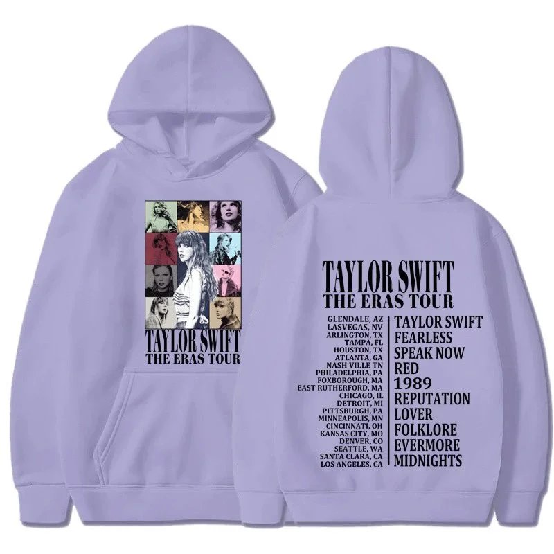 Design Taylor Swift The Eras Tour Black Hoodie - 29
