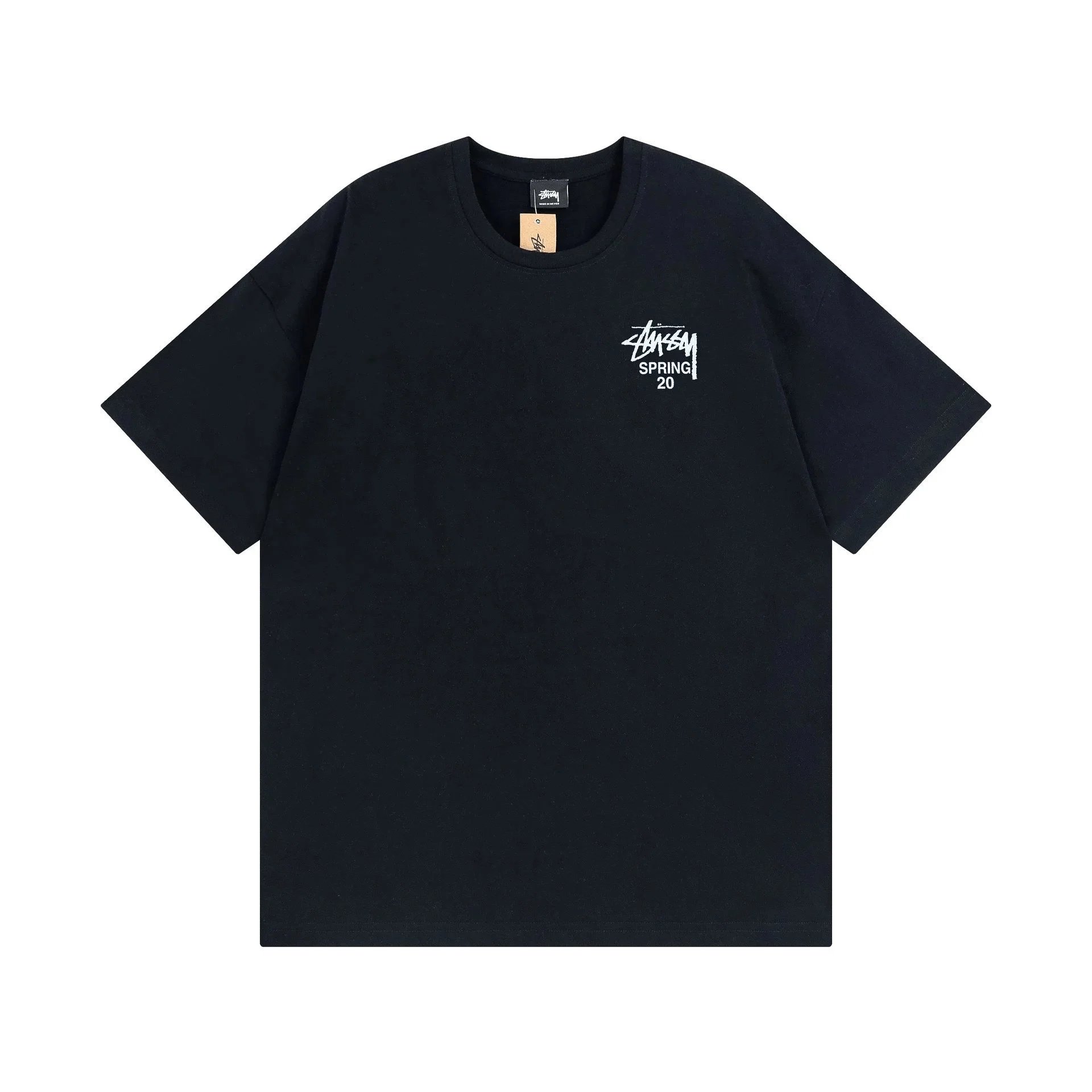 Stussy Logo Tee White T-Shirt - 32