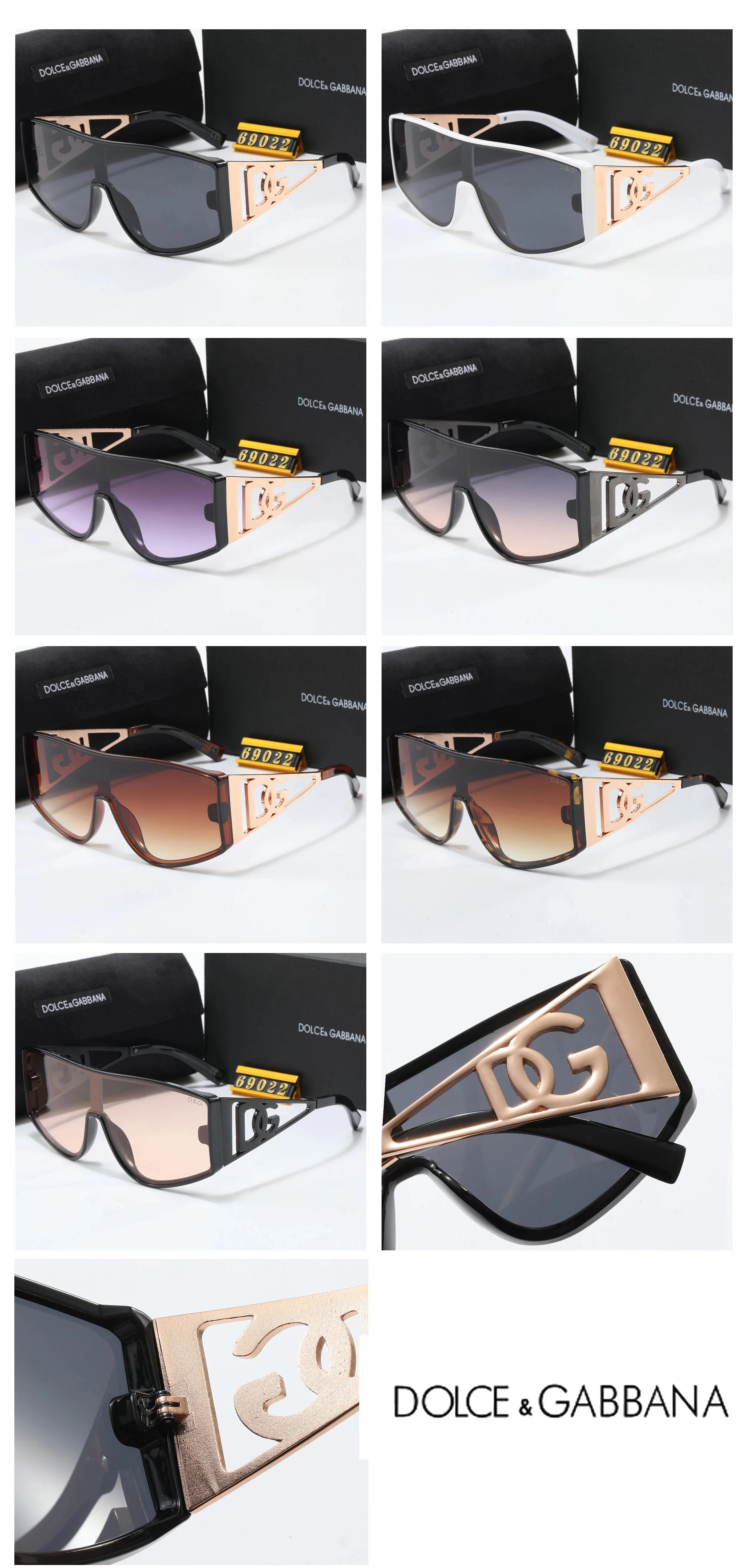 Dolce & Gabbana DG Logo White Cat-Eye Optical Glasses - 2