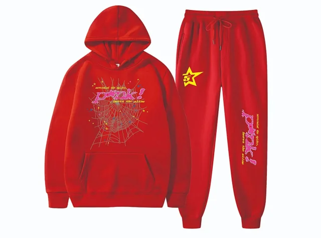 Unbranded Tracksuits Spiderweb Graphic Hoodie and Joggers Set product detail image 19