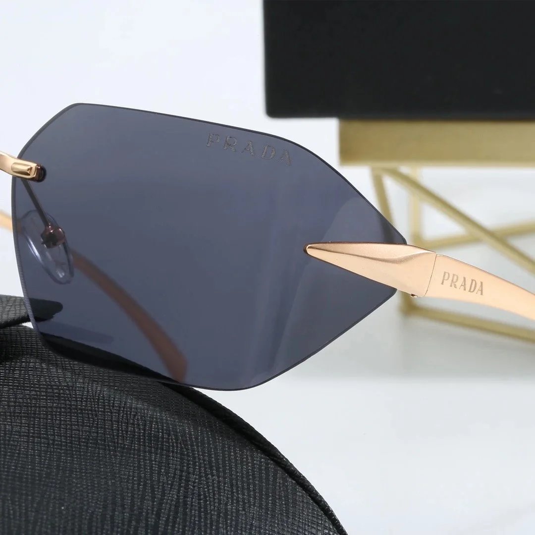 Prada Aviator-Style Gradient Purple Sunglasses - 9