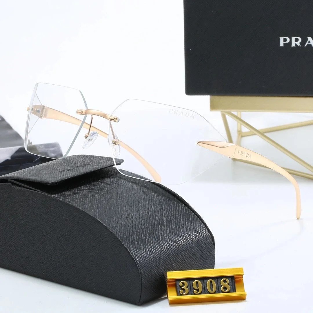 Prada Aviator-Style Gradient Purple Sunglasses - 8