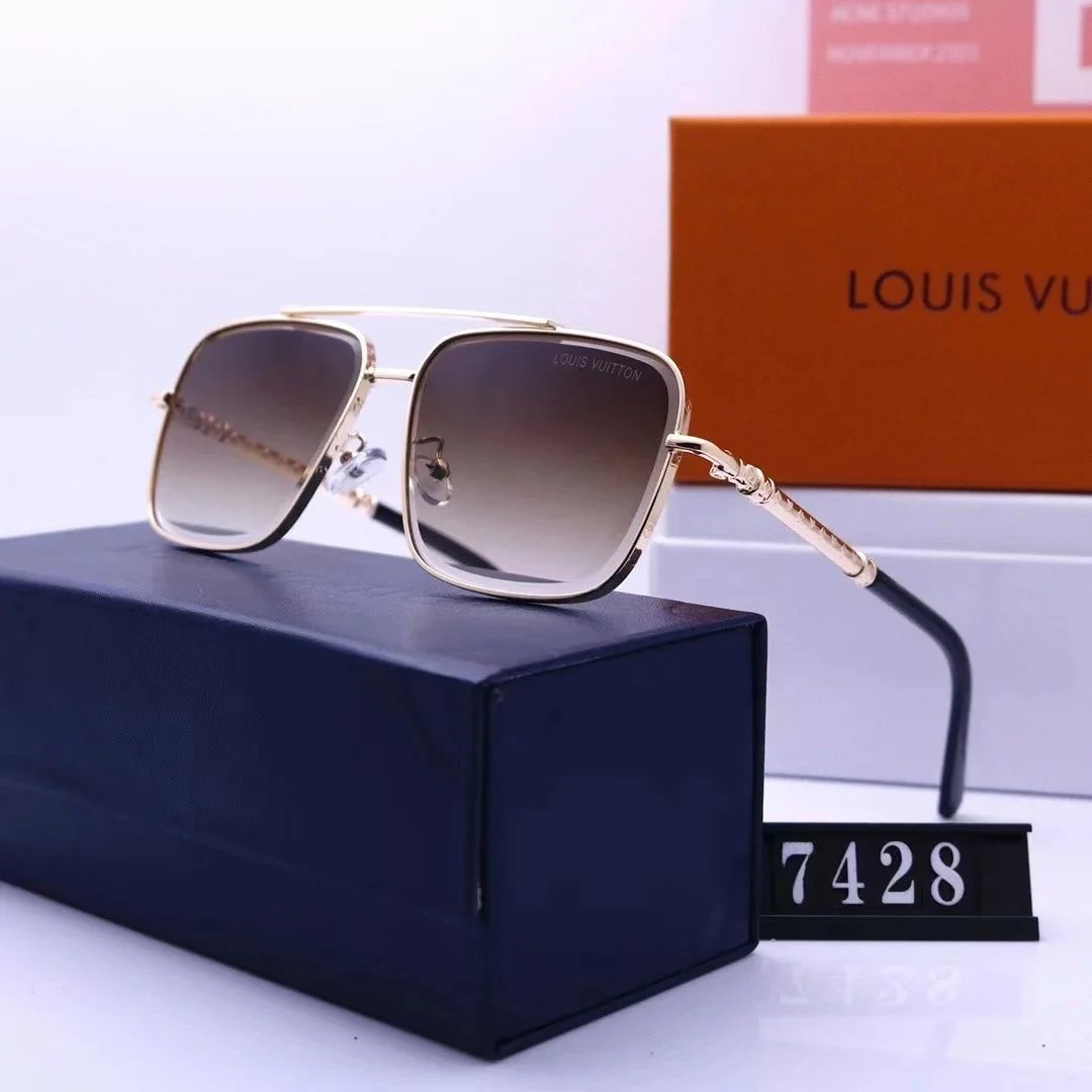 Louis Vuitton Monogram Gradient Pink Aviator Sunglasses - 8