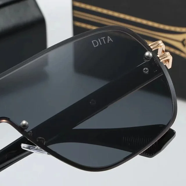 DITA Eyewear 2273 square metal-frame sunglasses product detail image 4