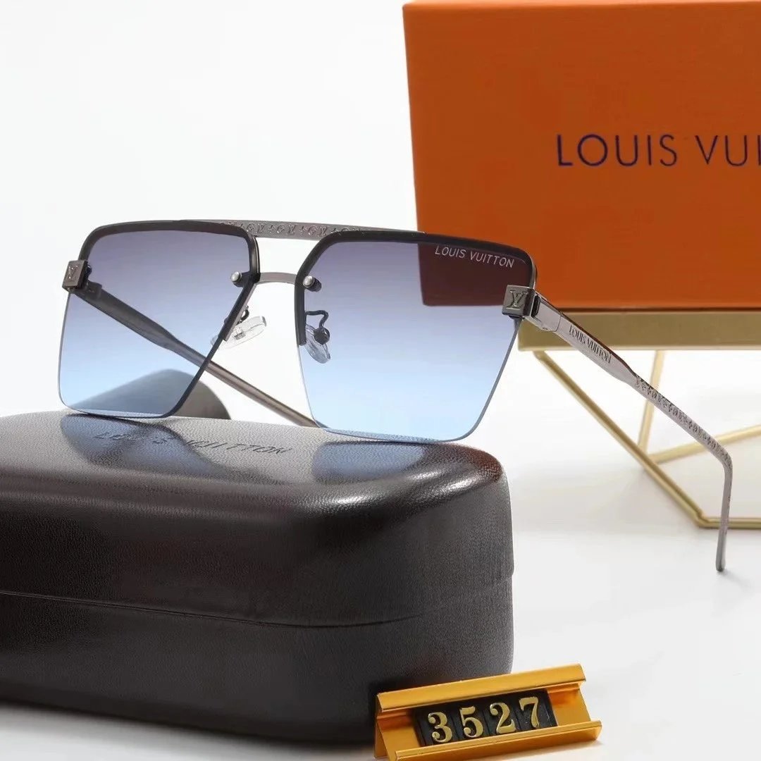 Louis Vuitton Rivoli Optical Glasses Gold Studs Transparent - 8