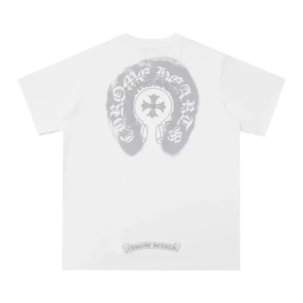 Off-White Cross Motif Embroidered Black T-Shirt - 16