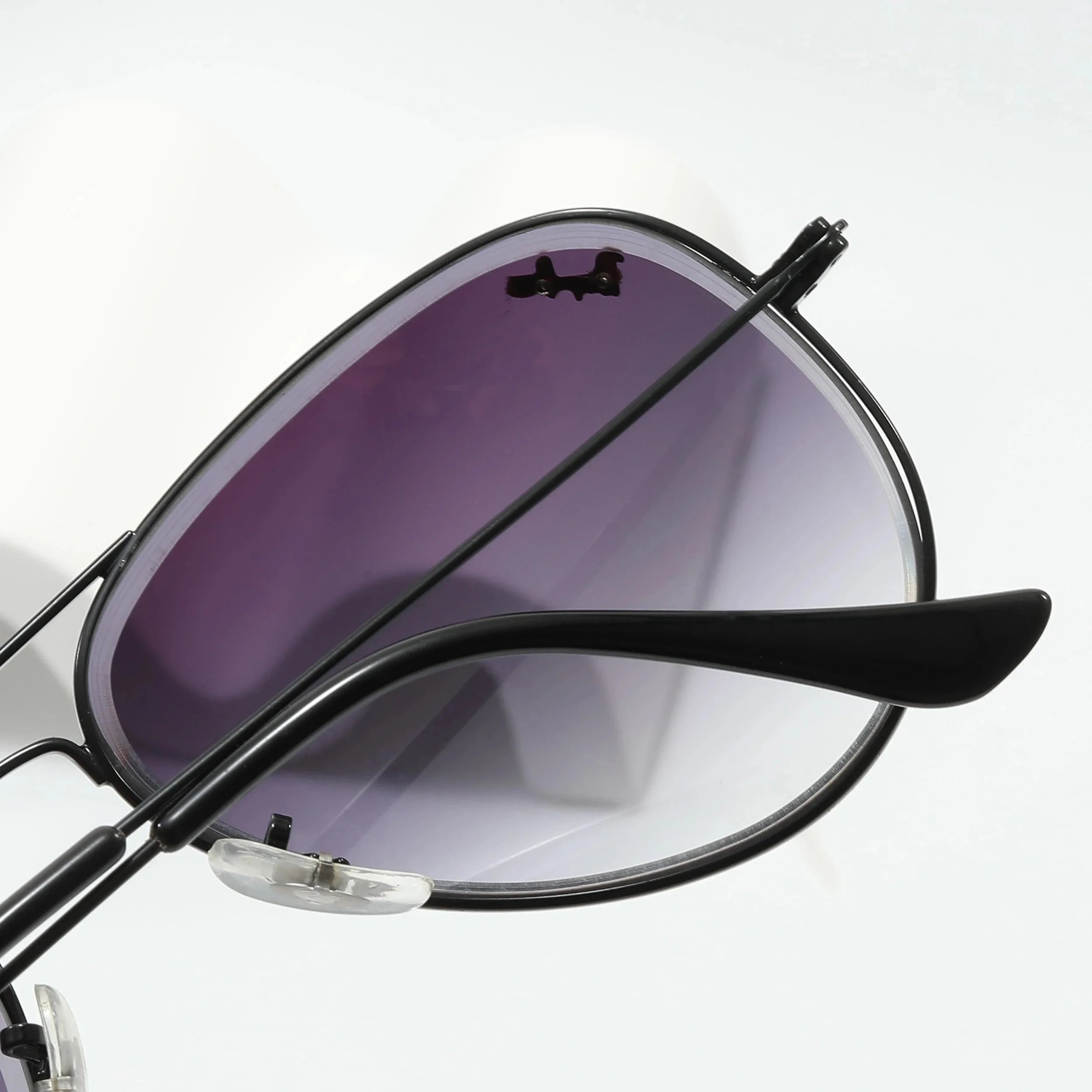 Ray-Ban Aviator Gradient Pink-Gold Sunglasses - 5