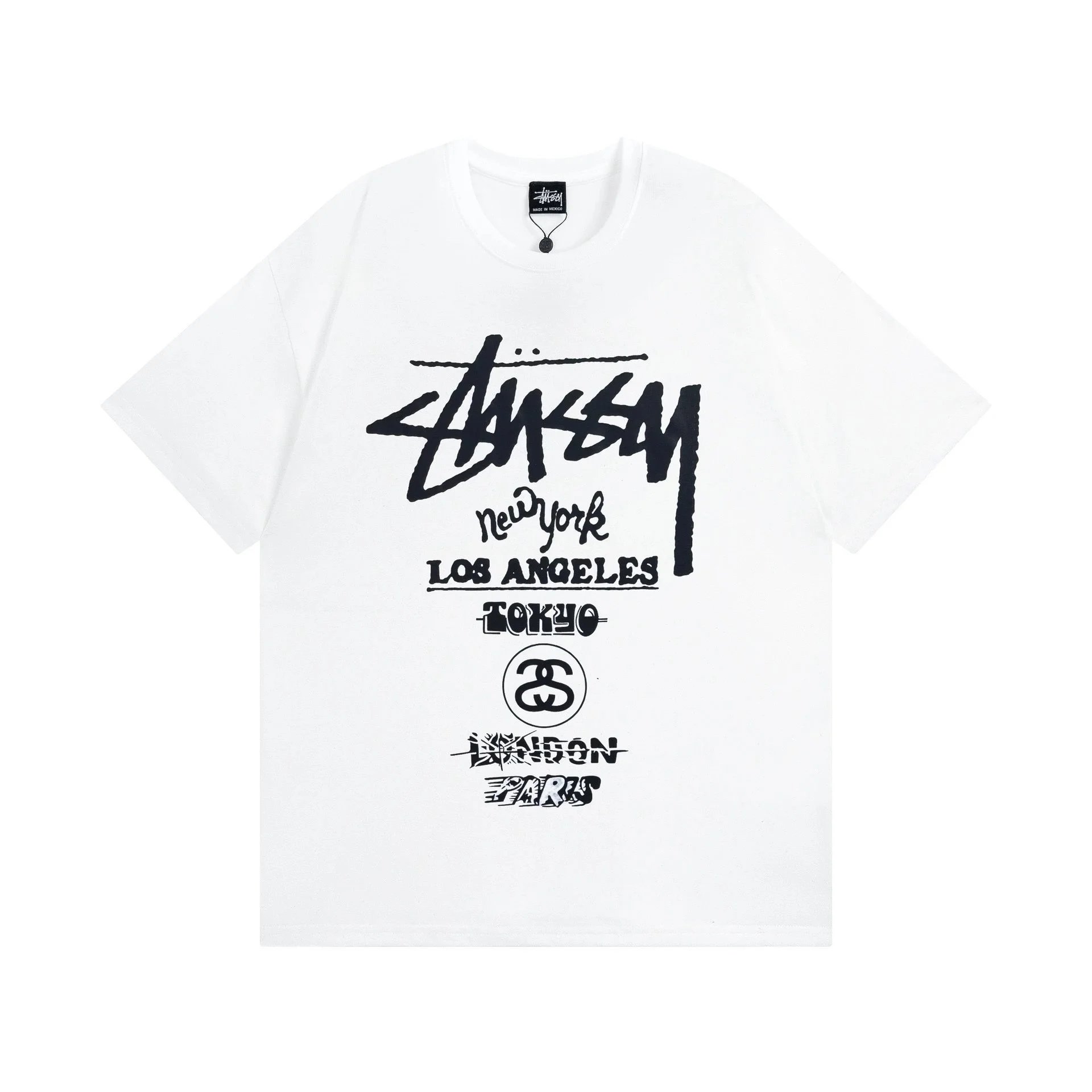 Stussy Logo Tee White T-Shirt - 22