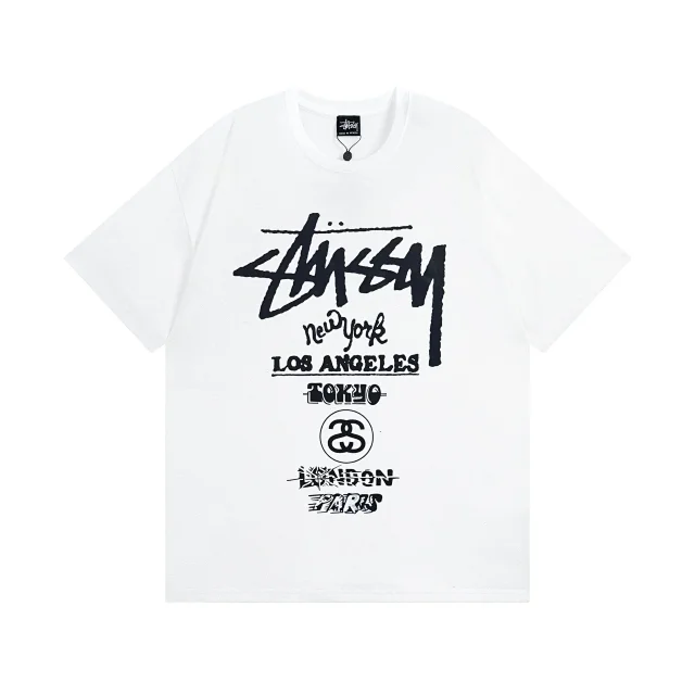 Stüssy T-Shirts Short-Sleeve Logo Print product detail image 21