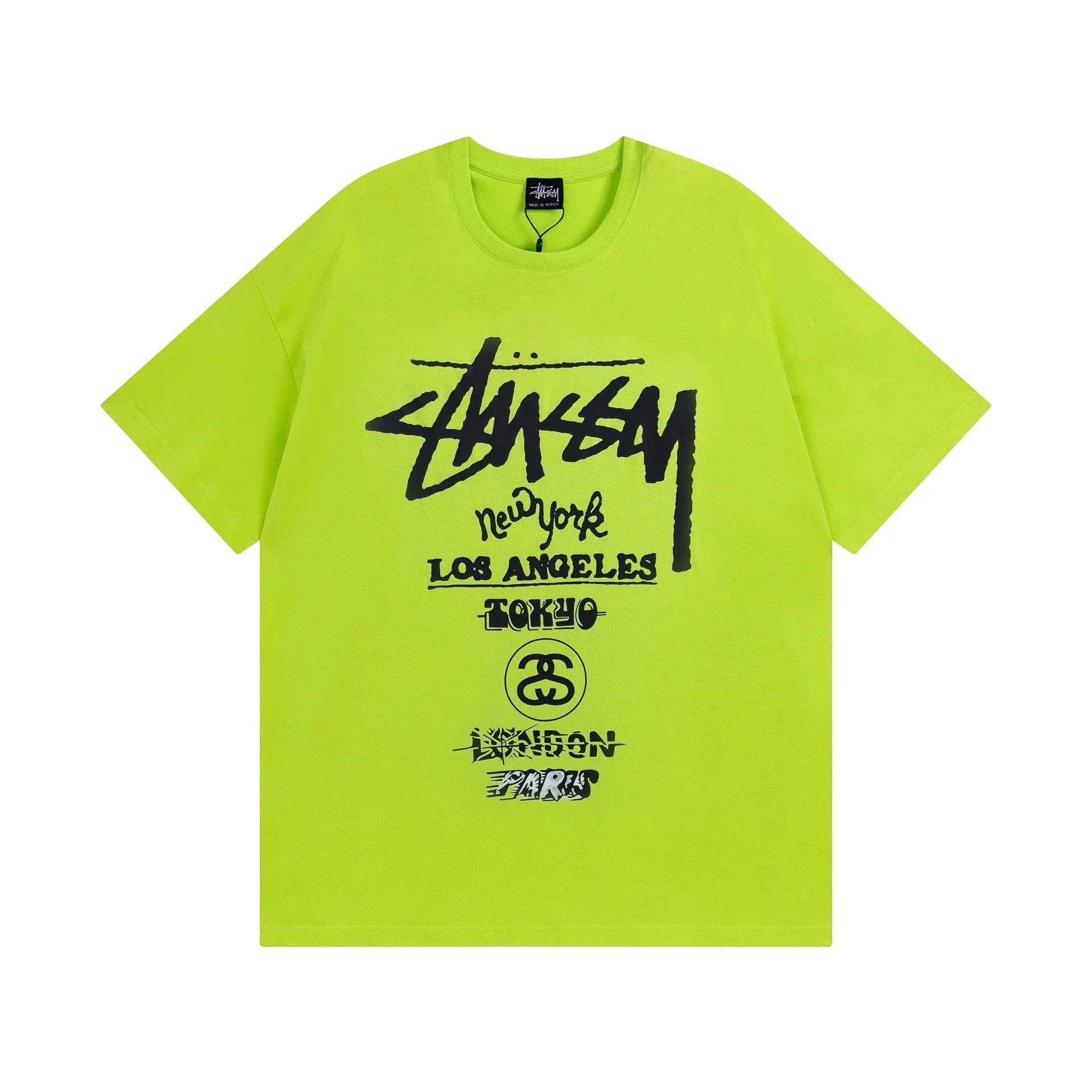 Stussy Logo Tee White T-Shirt - 19