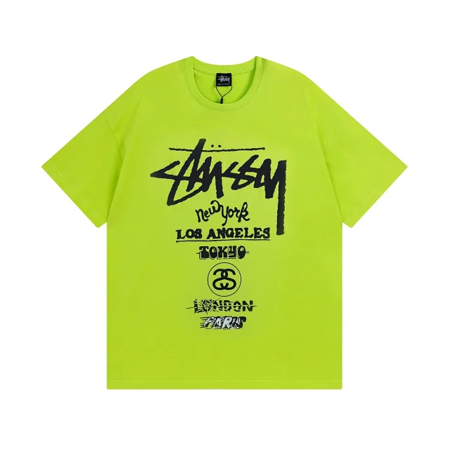 Stüssy T-Shirts Short-Sleeve Logo Print product detail image 18