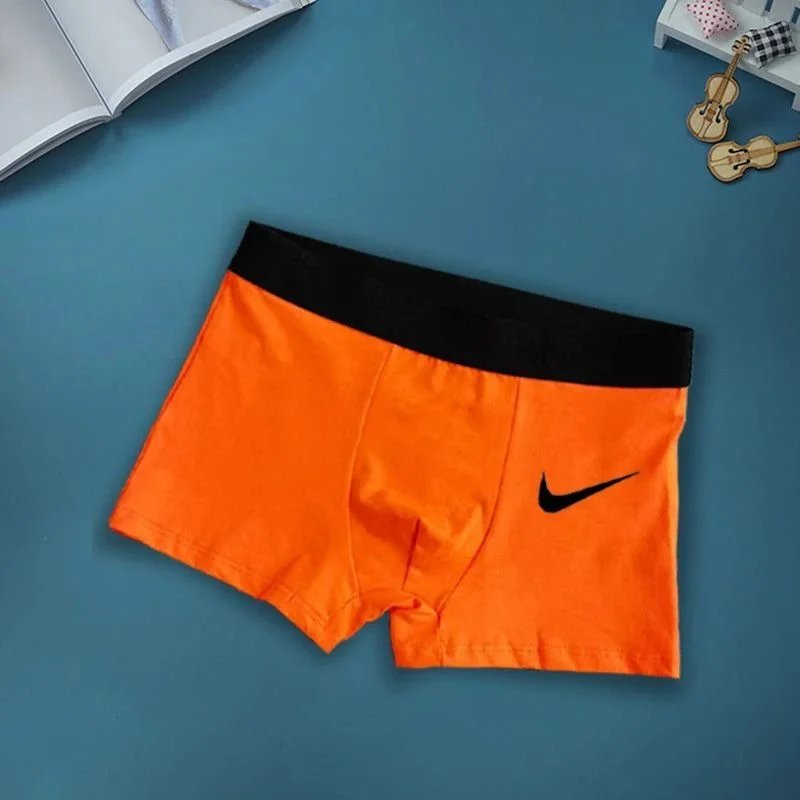 Nike Boxer Briefs Orange and Red Sporty Underwear - 5