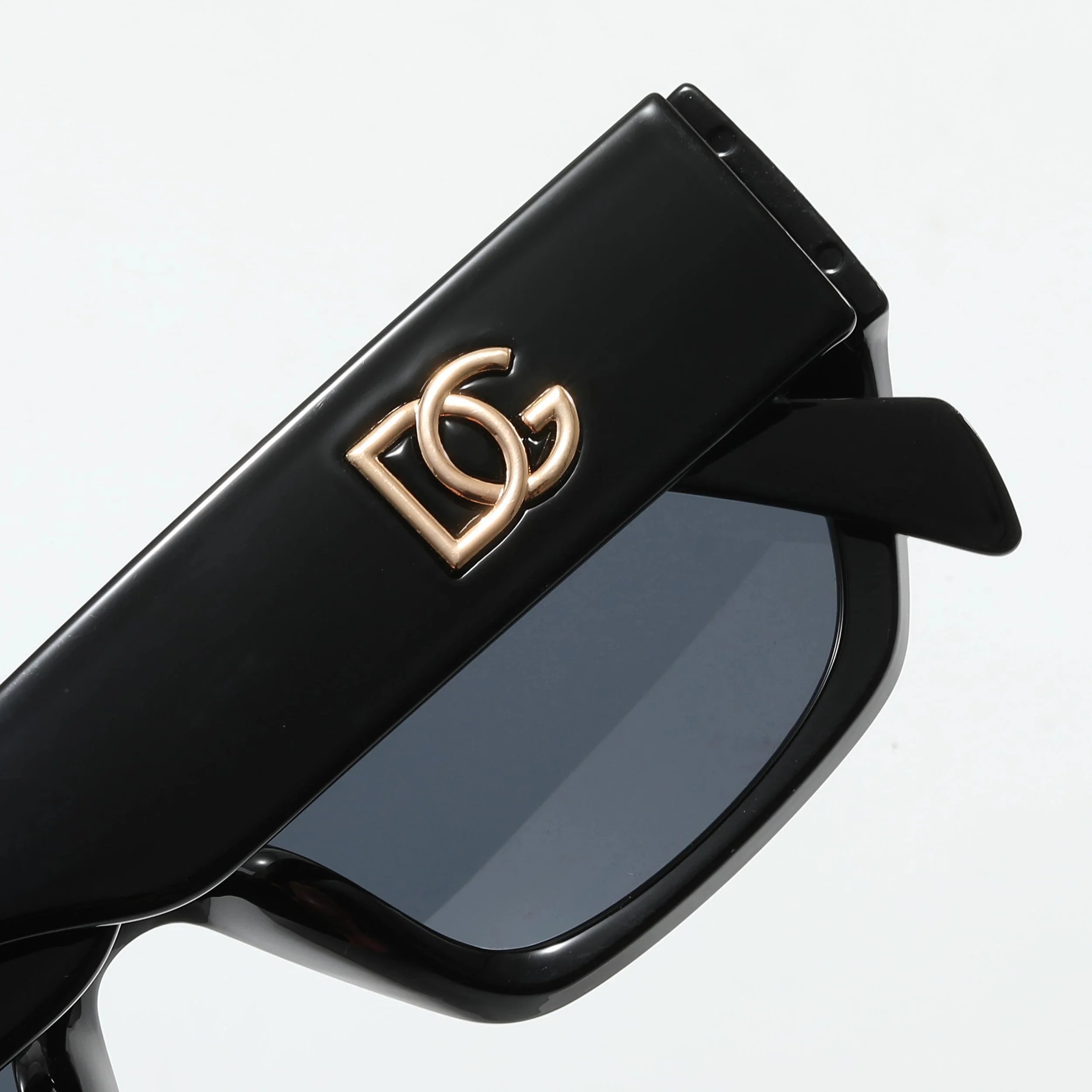 Dolce & Gabbana DG Logo Black Gradient Lens Sunglasses - 3